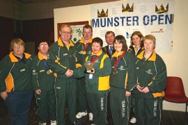 Munster Special Olympic Athletes with Coaches