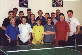 Mark white and Louise Long at the Training Camp