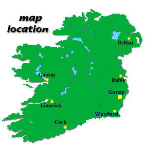 Map of Ireland
