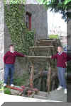 The Mill Wheel showing the Iron Axle