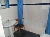 Bathroom with bath & bidet