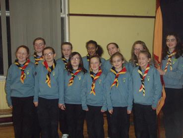 Congratulations to the newest members of Raheny Guides