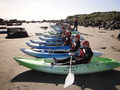 Kayaking on Carne Beach