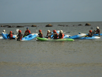 Kayaking on Carne Beach