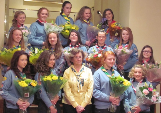All the Award receivers and Chief Commissioner Catherine Lenihan