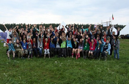 Irish Troop at Jamboree