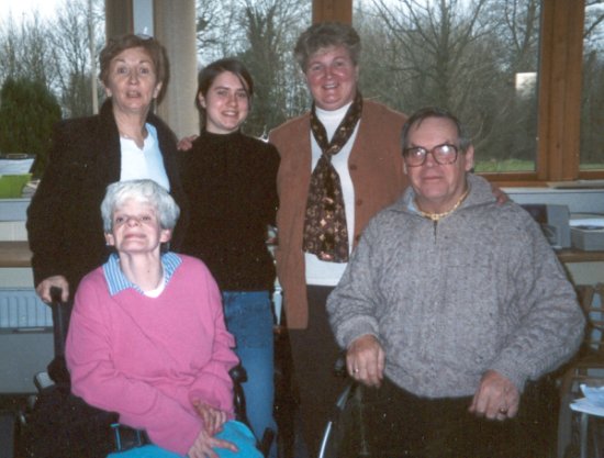 Picture of Joan in the company of 