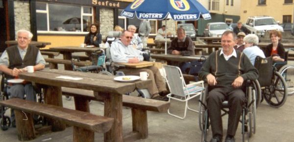 Picture of the gang enjoying themselves in Killarney