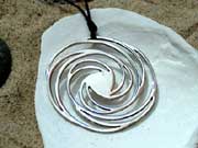 Silver golden spiral