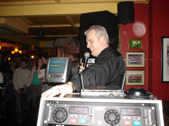 Robert on the mic