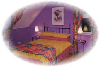 Corofin,County Clare,Ireland.Luxurious bedroom.
