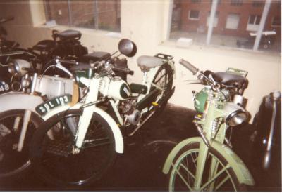 Selection of old bikes