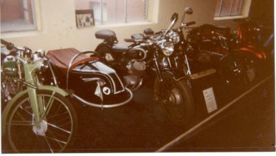 Selection of old bikes