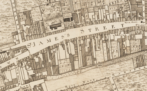 Rocque's Map of Dublin