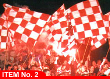 Red n' White Chequered Flags!