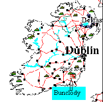 Bunclody is in the South East of Ireland