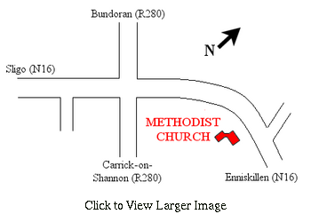 Map of town