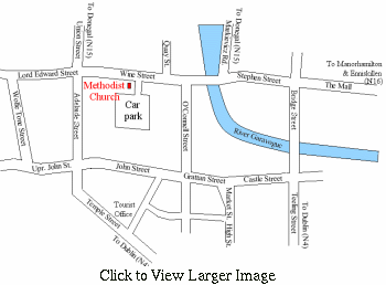 Map of town