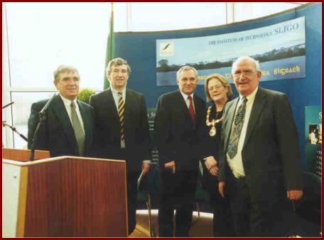 MD Tom Kenny meets Taoiseach Bertie Ahern