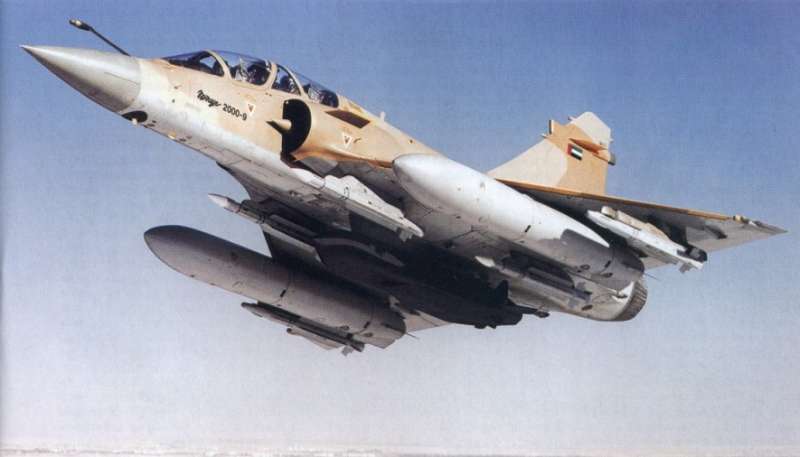  قطر تنوي بيع تونس مقاتلات حربية من طراز ميراج 5-2000   M2000_uae4