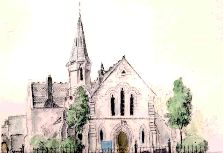 Painting Of The Church
