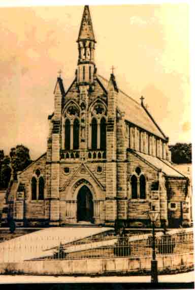An Old Picture Of St.Joseph's Church