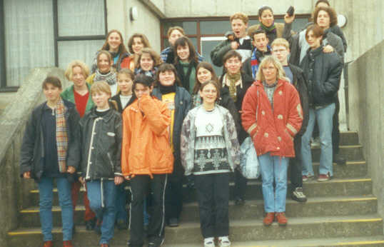 Sports trip to Guichen in 1993