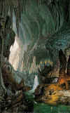 "The Glittering Caves of Aglarond" by Ted Nasmith