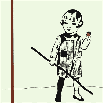 "Girl with Big Stick"