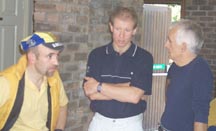 Terry, Anthony and Sean Lally discuss the race
