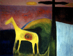Horse in a landscape
