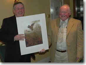 Presentation to Dr. Dermot Fitzgerald to mark his retirement from his medical practice