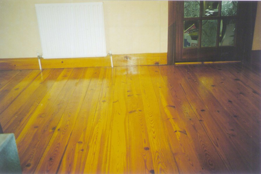 The finished floor is attractive, hard wearing and easily maintained
