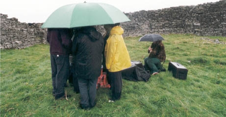 dun umbrella huddle