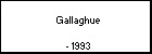  Gallaghue