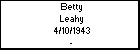 Betty Leahy