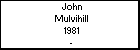 John Mulvihill