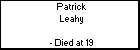 Patrick Leahy