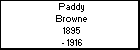 Paddy Browne