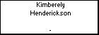 Kimberely Henderickson