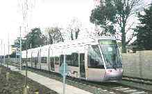Luas tram Sandyford Dublin. - 2004 Huib Zegers