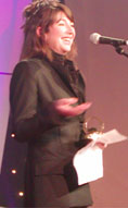 Kate at Q awards