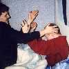 Alan and Pat get into a bit of a bitchslap fight.