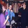 Collette, Mini-Mark and Chris O`D do shots