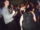 Luke giving it loads - just like everyone else on the dancefloor.