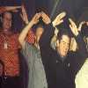 The young men of the club get up on stage..