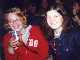 Aoife and Deirdre caught drinking! The horror! 
