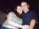 A rash of hugging seems to have taken place that night - here Mark and Deirdre succumb.