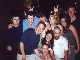 The group that made it out to Mono, complete with random punter joining in at the back ...
