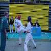Aoife gets sidestepped by her opponent.